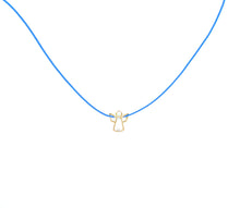 Carica l'immagine nel visualizzatore di Gallery, Angelo con Diamante in Oro Giallo