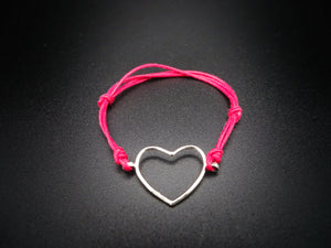 Cuore in Oro Bianco 18 K