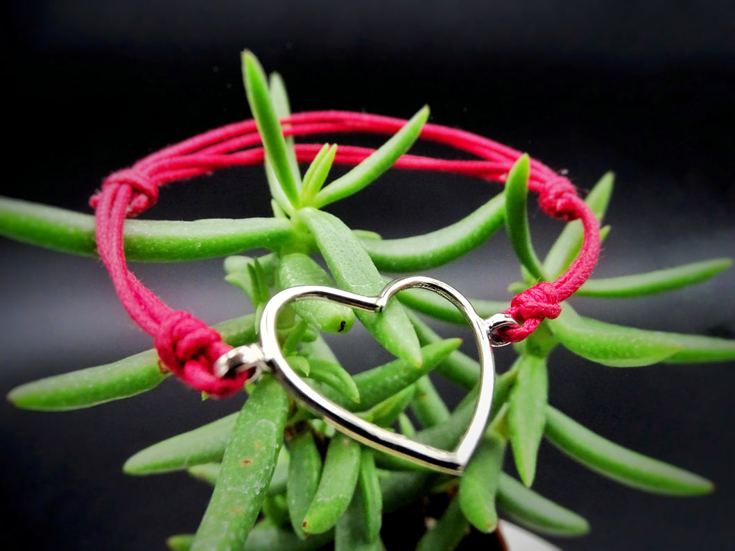 Cuore in Oro Bianco 18 K